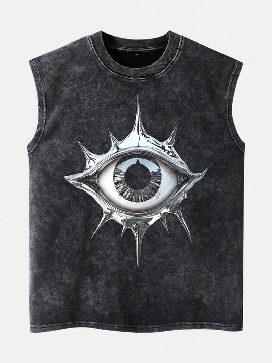 WATCHER Acid Wash Vest