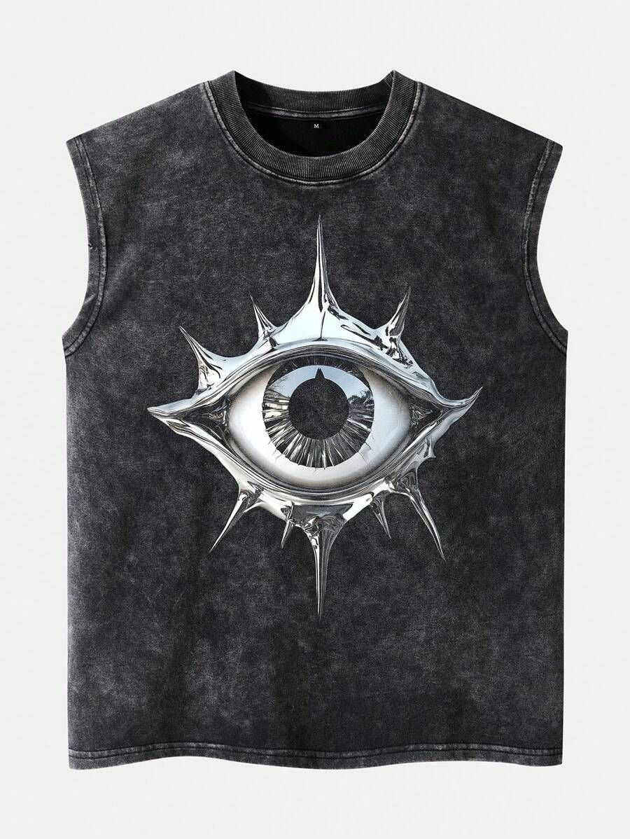 WATCHER Acid Wash Vest