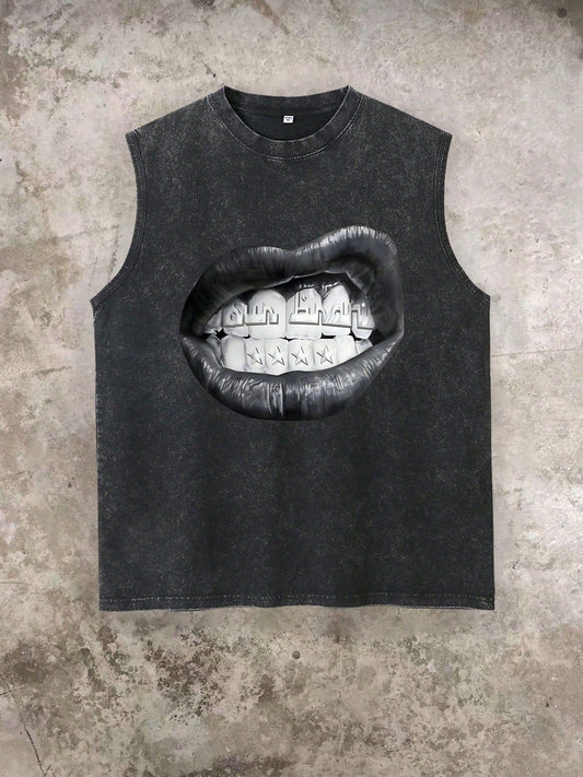 VENOM Acid Wash Vest